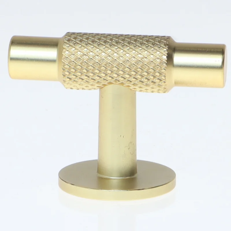 Guld farvet dørgreb (str. 5,5x4 cm)