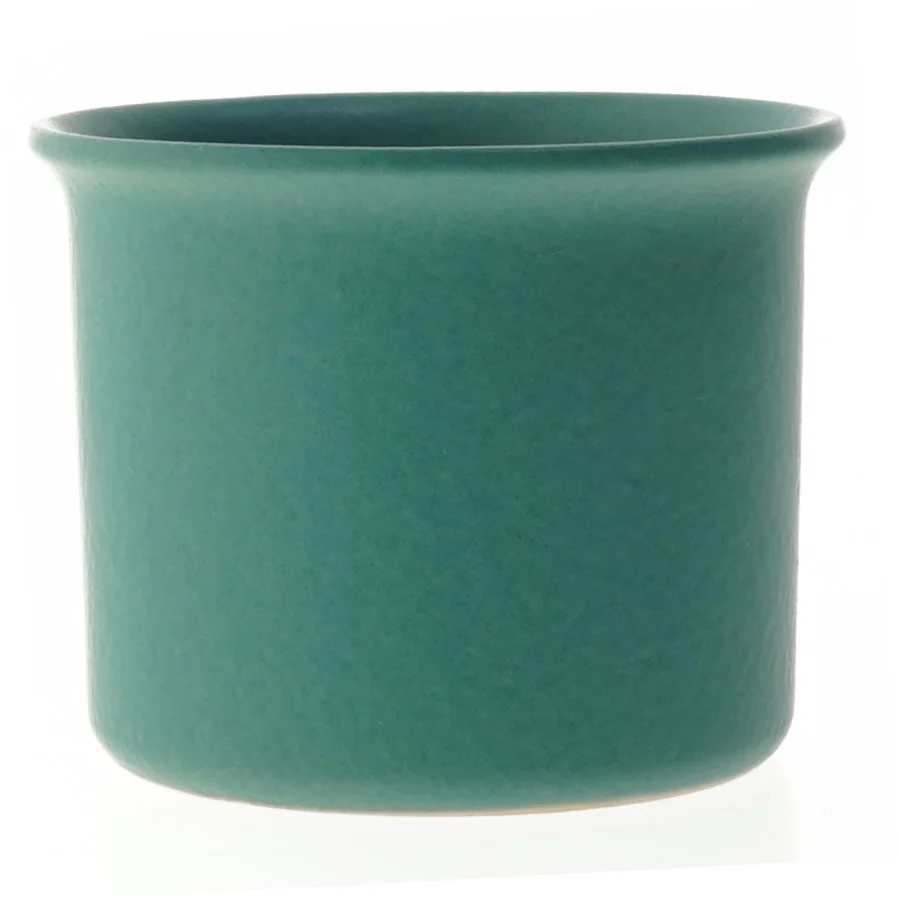 W GermanyGrøn keramisk vase (str. 10 cm)