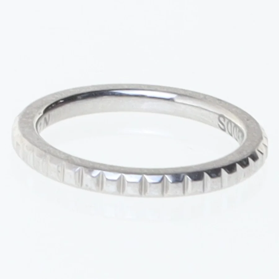 Sølv ring med mønster (str. 49 mm)