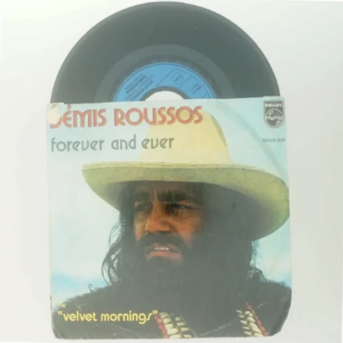 Démis Roussos vinyl single - Forever and Ever fra Philips