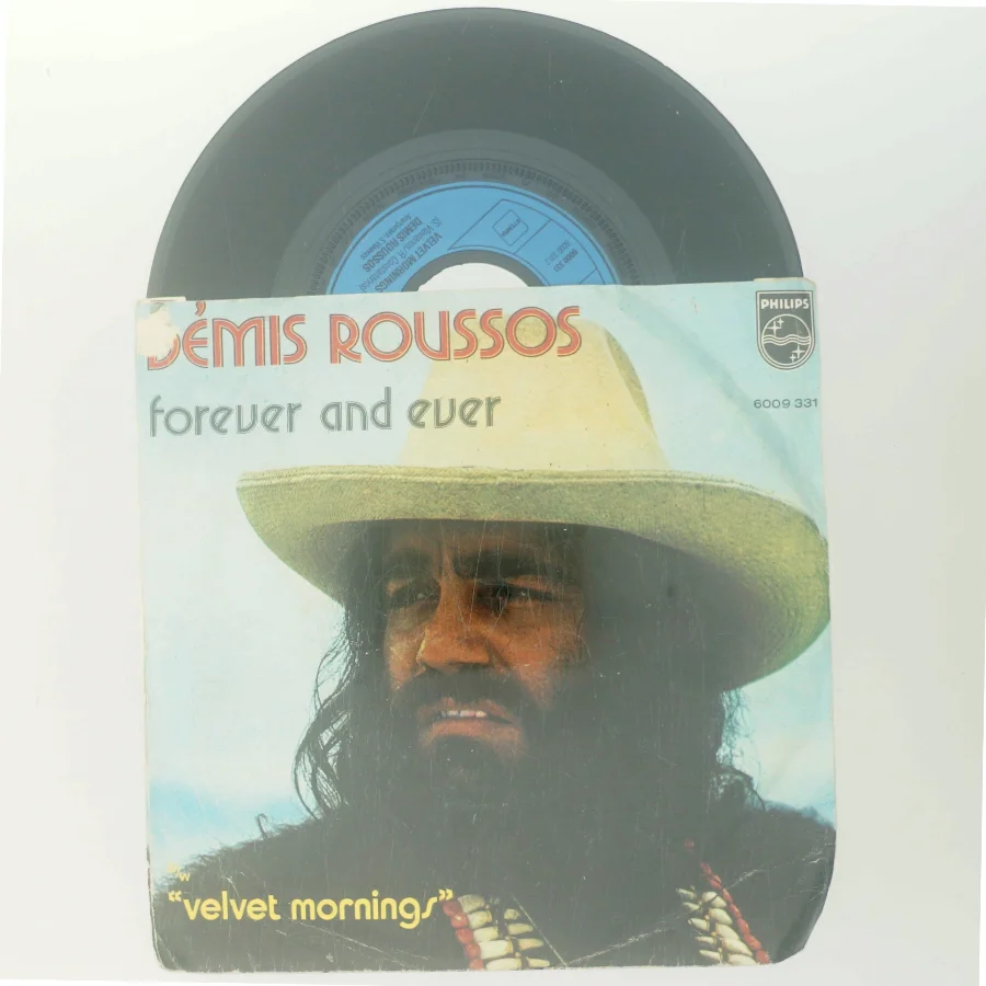 Démis Roussos vinyl single - Forever and Ever fra Philips