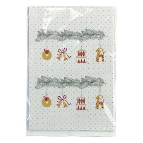 Julekort med kuvert (str. 18x13 cm)