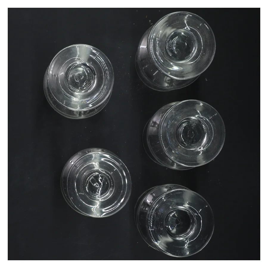 Sæt med 5 glas (str. 5 styk, 13,5 cm)