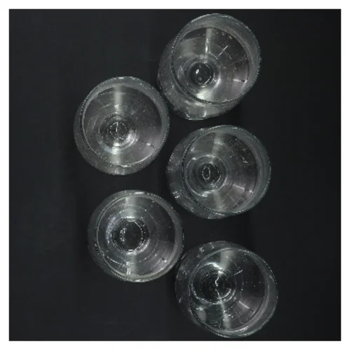 Sæt med 5 glas (str. 5 styk, 13,5 cm)