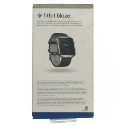Fitbit Blaze læderrem og ramme fra Fitbit (str. Størrelse L/G)