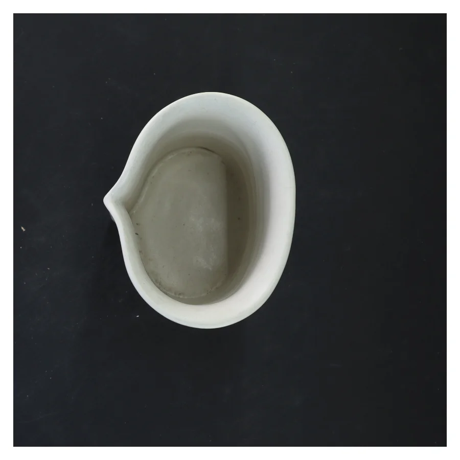 Hvid vase fra Soholm (str. 19,5x10x8 cm)