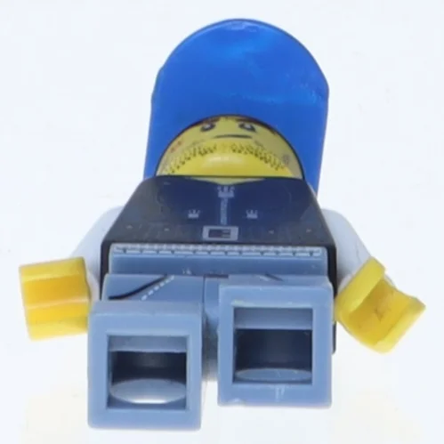 LEGO minifigur med blåt hat fra LEGO (str. 4,5 cm)