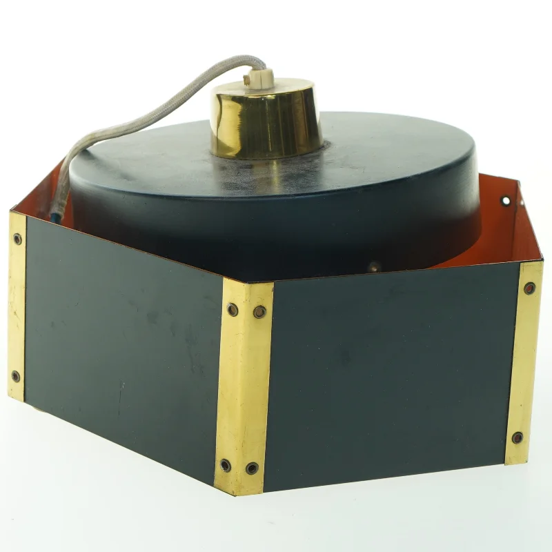 Dårligt billede Retro loftlampe (str. 24x27 cm)