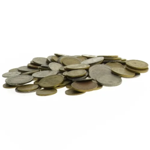 Samling af gamle danske mønter