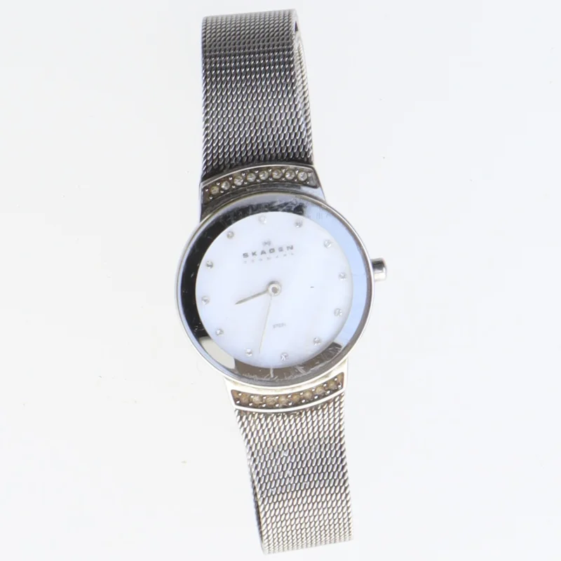 Sølvarmbåndsur fra Skagen fra Skagen (str. 25 mm)