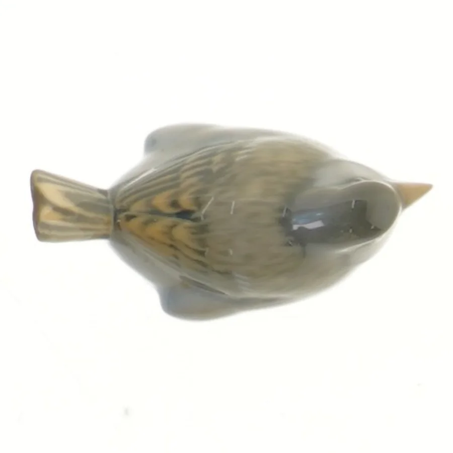 Royal copenhagen rødkælk Porcelænsfugl (str. 10x5 cm) fra Royal Copenhagen