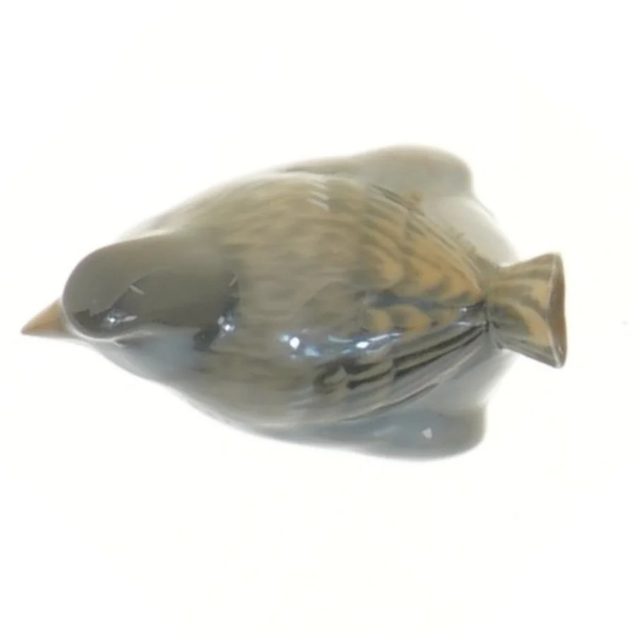 Royal copenhagen rødkælk Porcelænsfugl (str. 10x5 cm) fra Royal Copenhagen