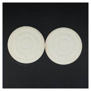 Retro underlag med kærlighed citater (str. Ø 15 cm)