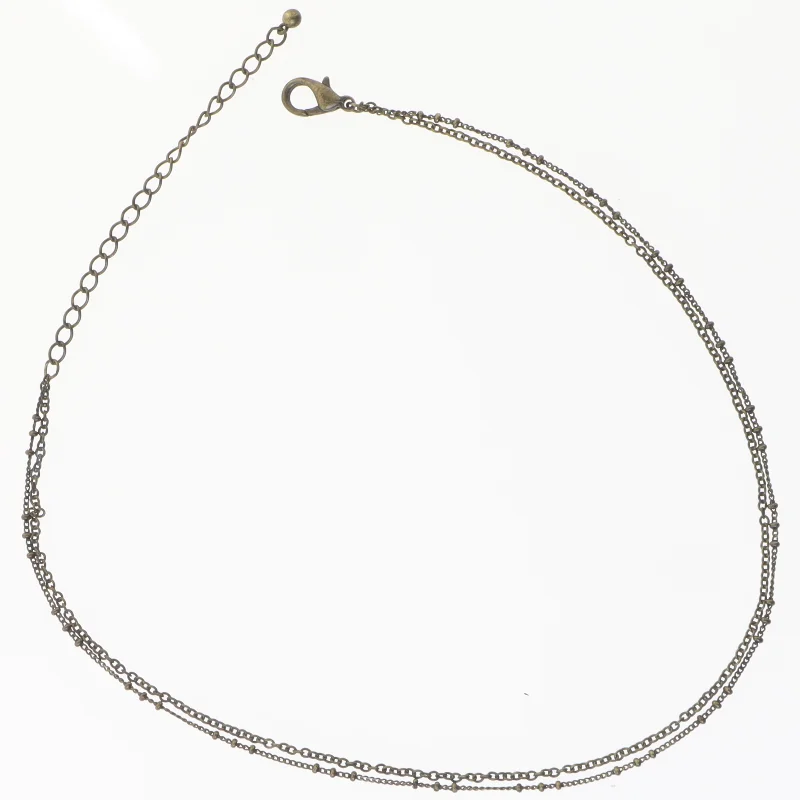 Kuglekæde halskæde (str. 46,5 cm)