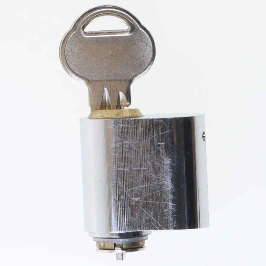 Cylinderlås med nøgle (str. 3 cm)
