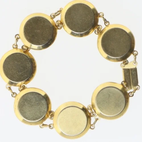 Armbånd med cirkulært design (str. Ø 7,5 cm)