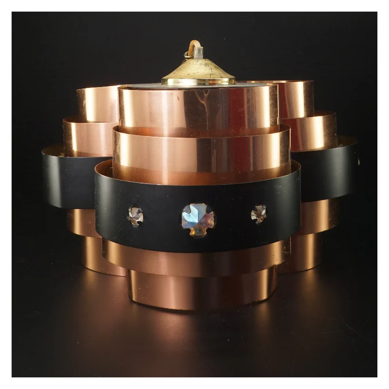 Jo hammerborg Vintage kobber pendel (str. 36. x 36 cm)