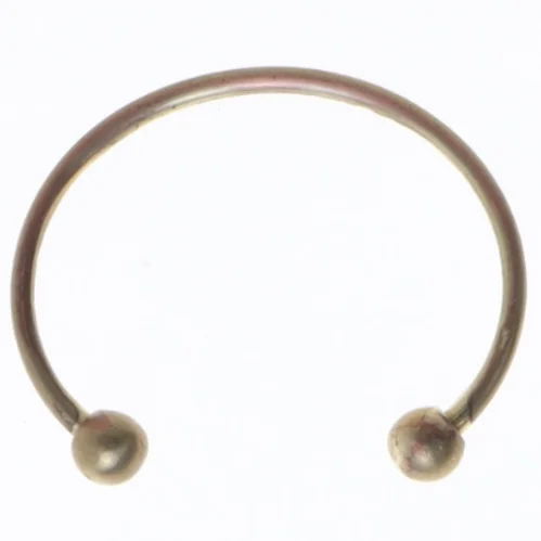 Armring med kugler (str. 6,5 cm)