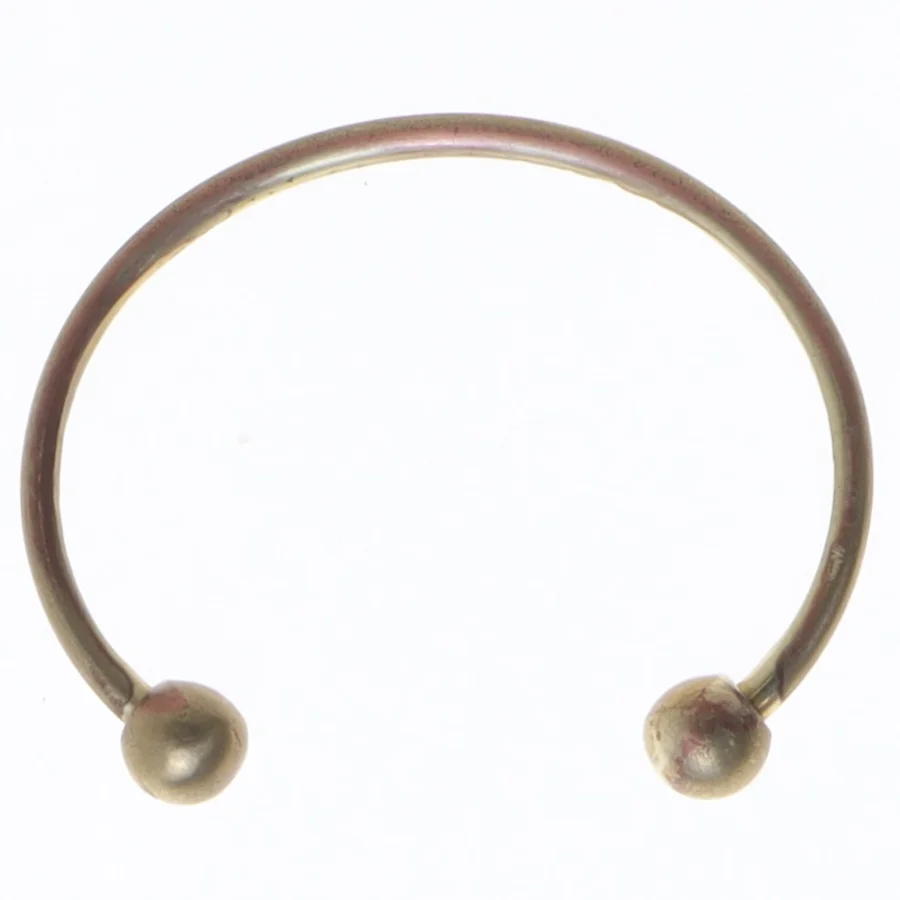 Armring med kugler (str. 6,5 cm)