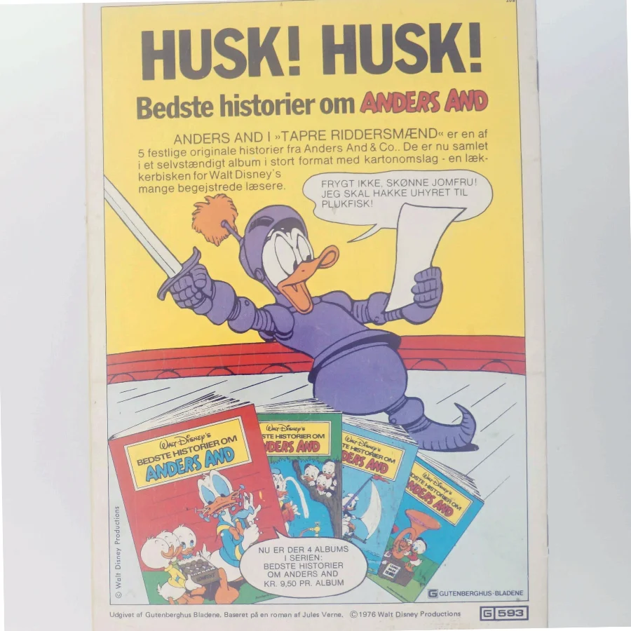 1 udgave En verdensomsejling under havet af Jules Verne (Bog)