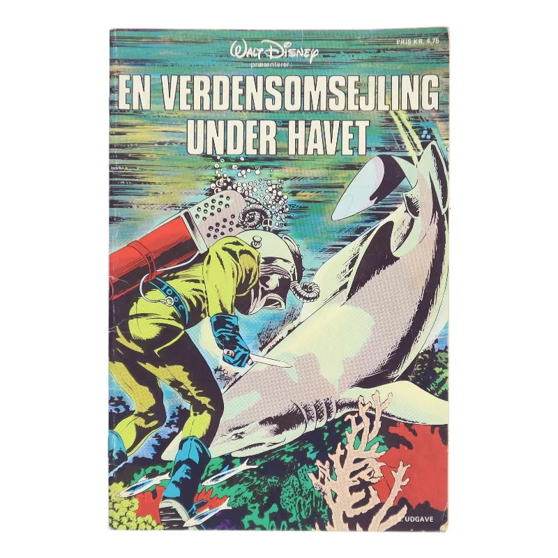 1 udgave En verdensomsejling under havet af Jules Verne (Bog)