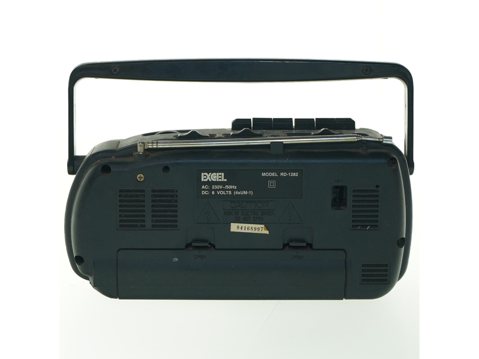Excel RD-1282 AM/FM Radio Kassetteoptager fra Excel (str. 26 x. 9 cm)