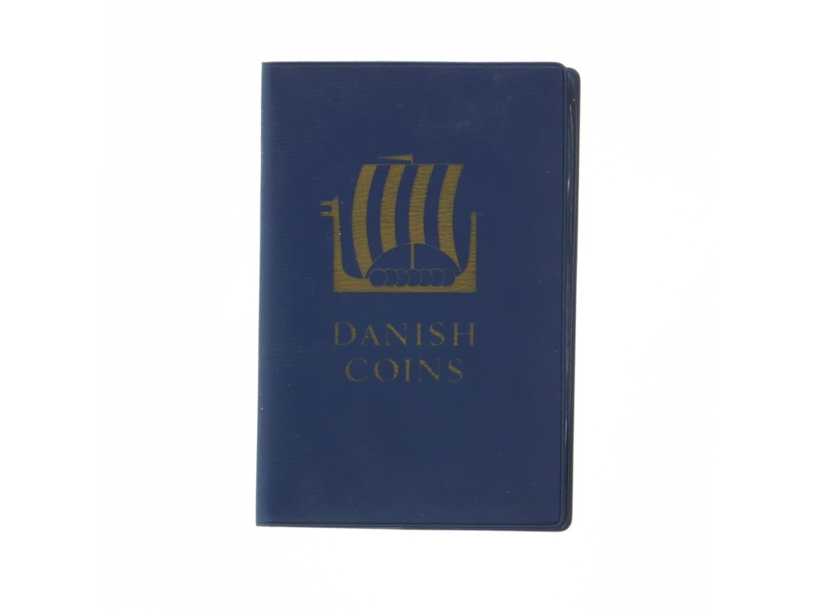 Dansk møntsæt fra Kjøbenhavns Handelsbank (str. 13x9 cm)