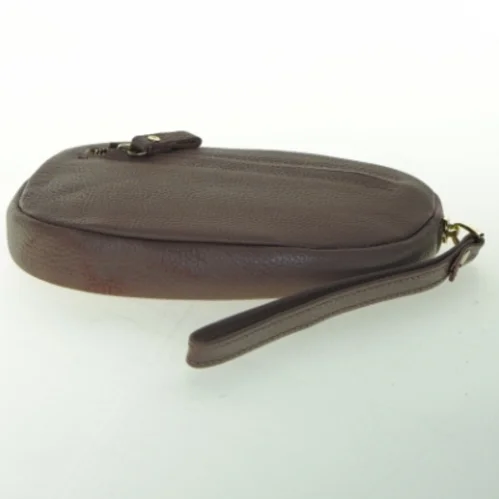 Håndtaske i læder (str. 19 cm)