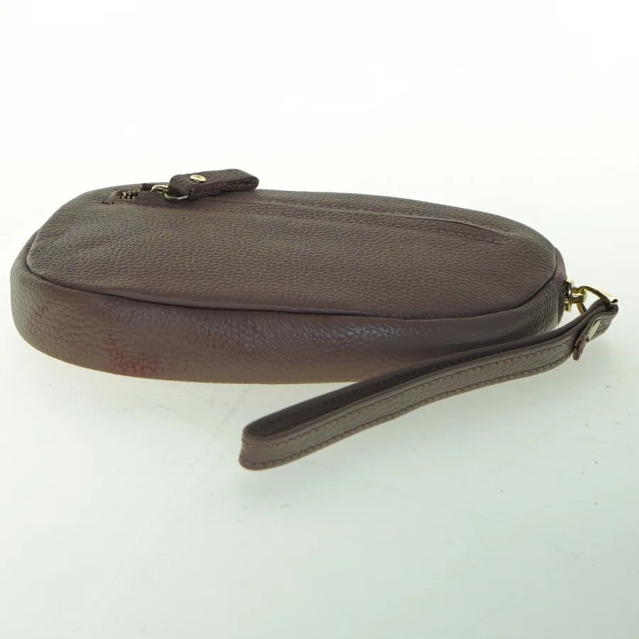 Håndtaske i læder (str. 19 cm)