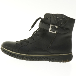 Sort støvle, størrelse 40 fra Rieker (str. 40 )