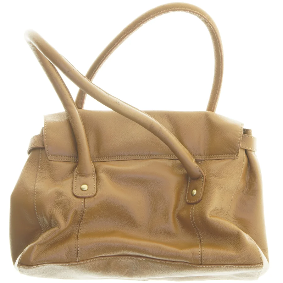 Brun håndtaske (str. 38,5x23 cm)