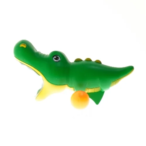 Krokodille legetøjspistol med bold (str. 23 cm)