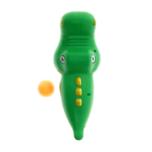 Krokodille legetøjspistol med bold (str. 23 cm)