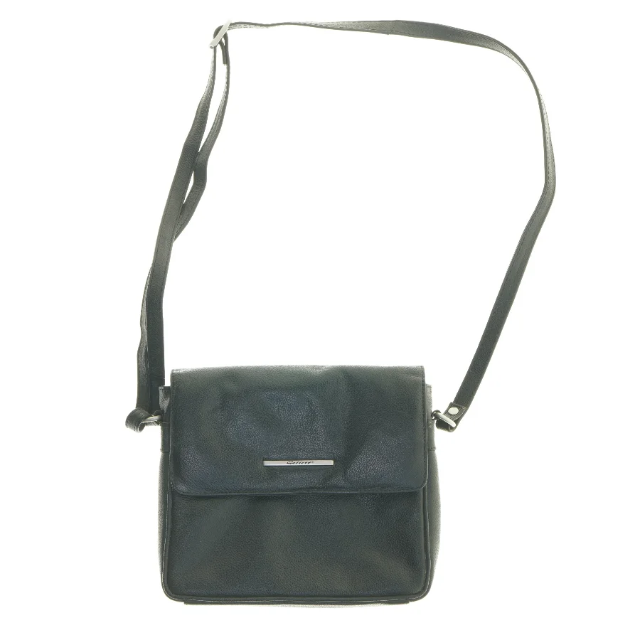Sort skuldertaske fra Gellett (str. 25x21 cm)