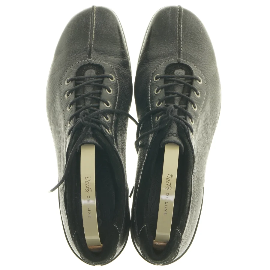 Sort lædersko fra Ecco (str. 40 )