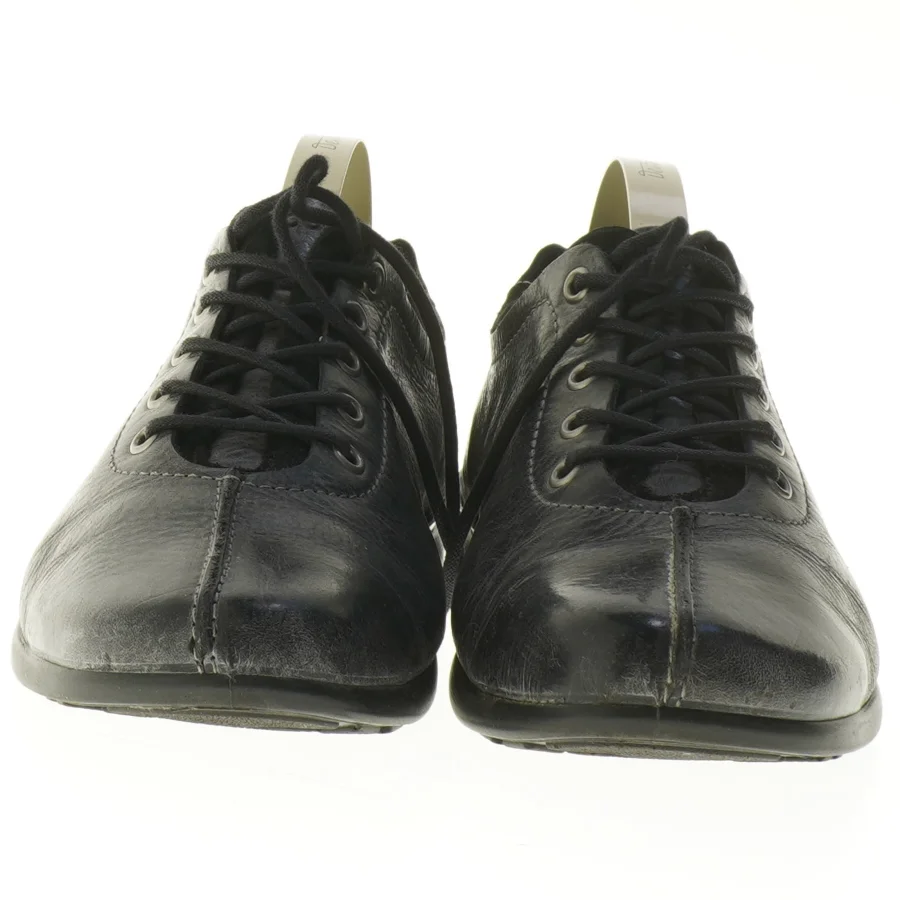 Sort lædersko fra Ecco (str. 40 )