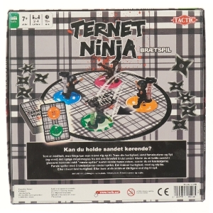 Ternet Ninja brætspil fra Tactic (str. 8x25x25 cm)