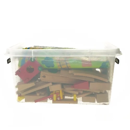 Trætogbane i kasse (str. 40,5x26 cm)