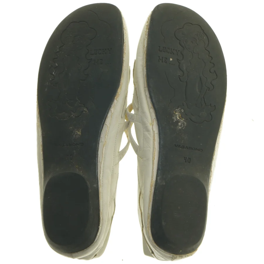 Flade sko med stropper, str. 40 fra Vagabond (str. 40 )