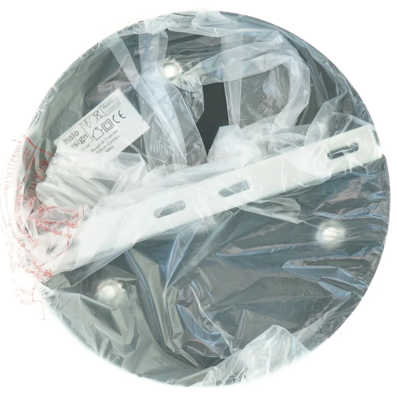 Loftrosette til 3 lamper (str. Ø. 22 cm)