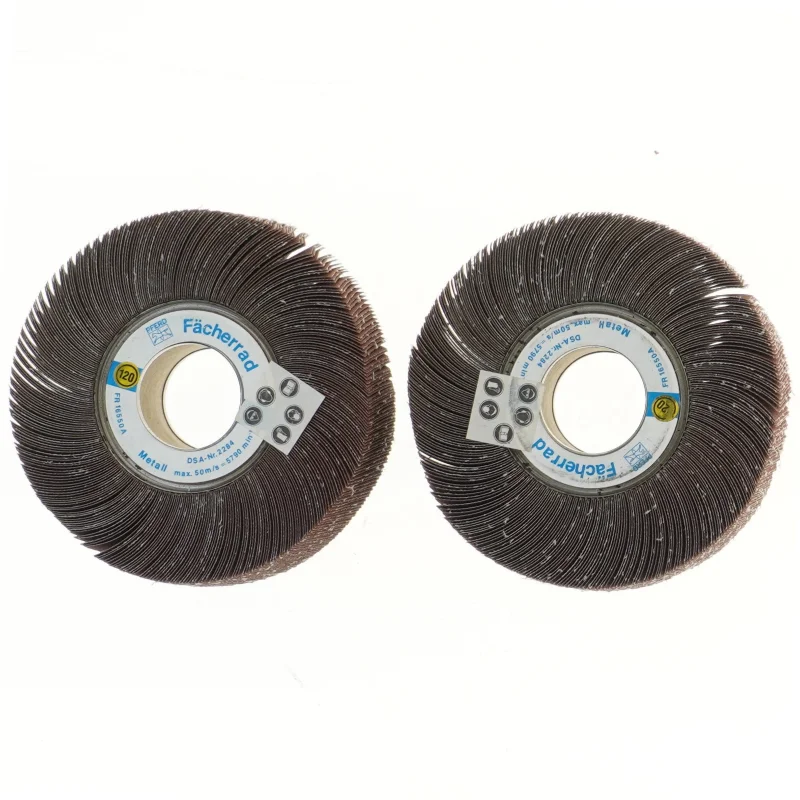 Fligeskiver fra Fächerräder (str. Ø 16 cm)