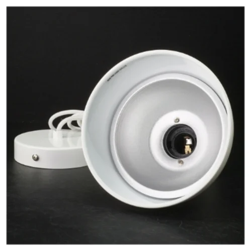 Hvid væglampe fra Seed design, fokus (str. Ø. 16 cm)