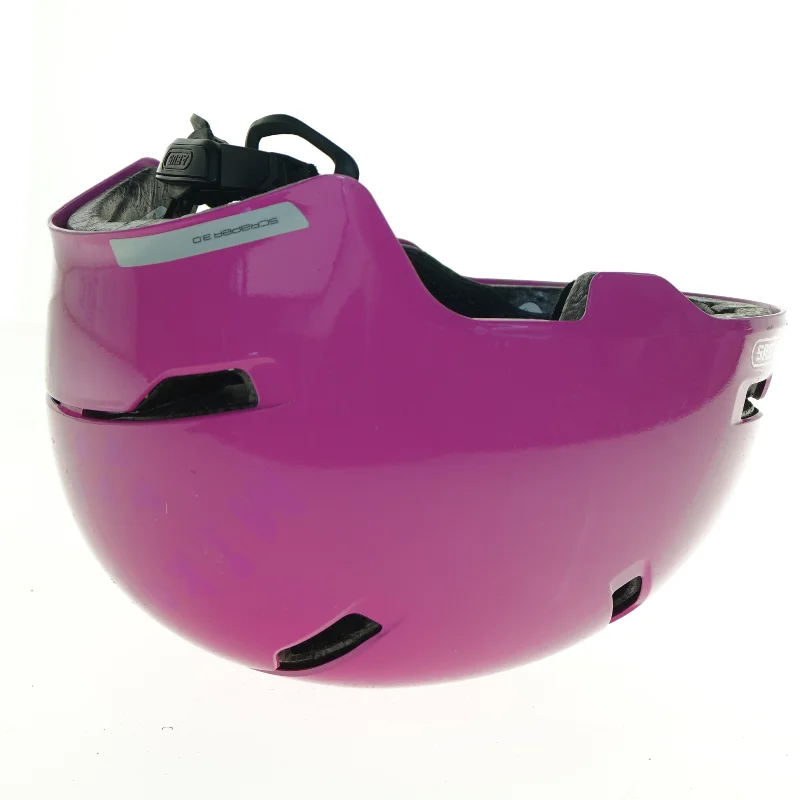 Skihjelm/cykelhjelm til pige fra Abus (str. 51 til 55 cm)