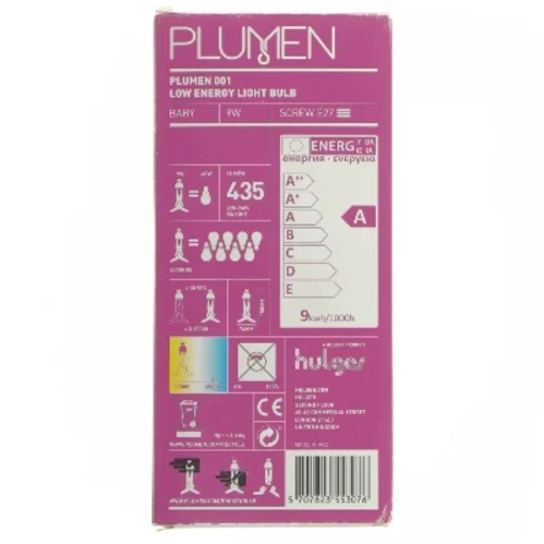 Plumen 001 Lavenergipære fra Plumen (str. 17 cm)