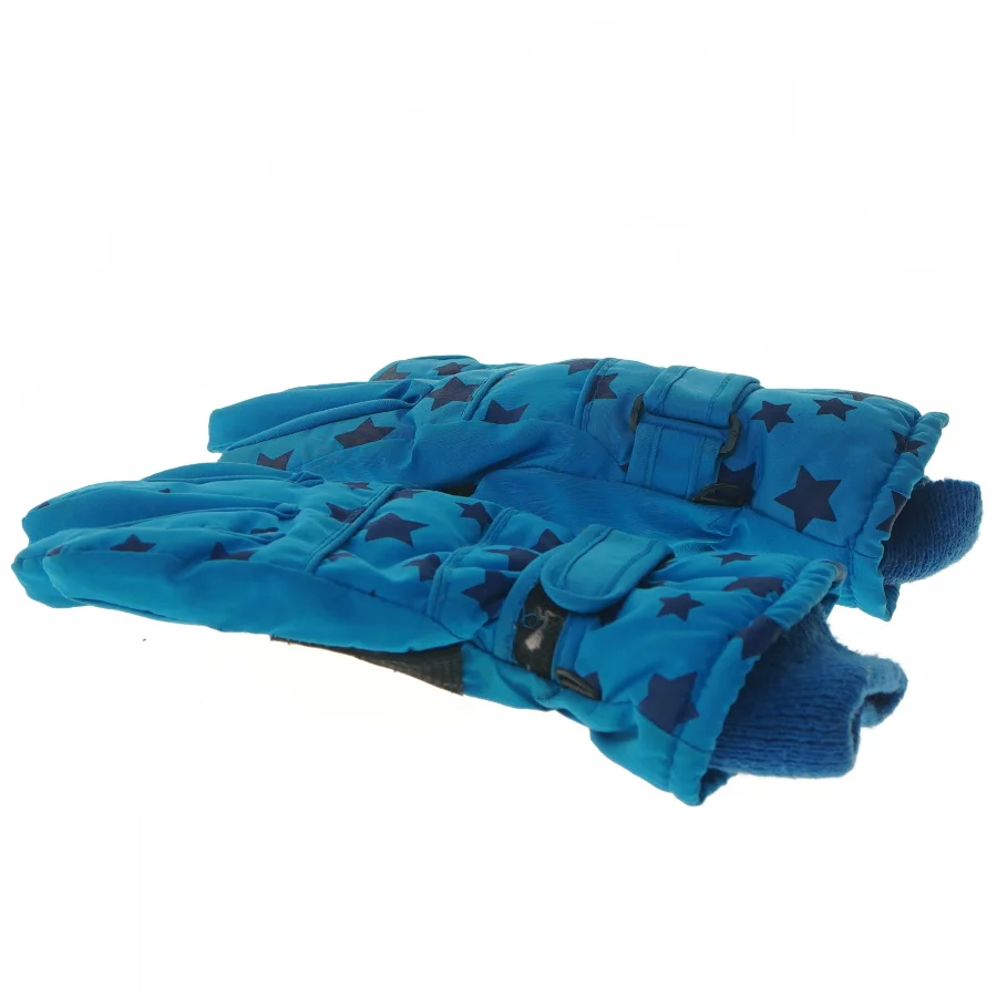 Børne vinterhandsker med stjernemønster (str. 110-122 )