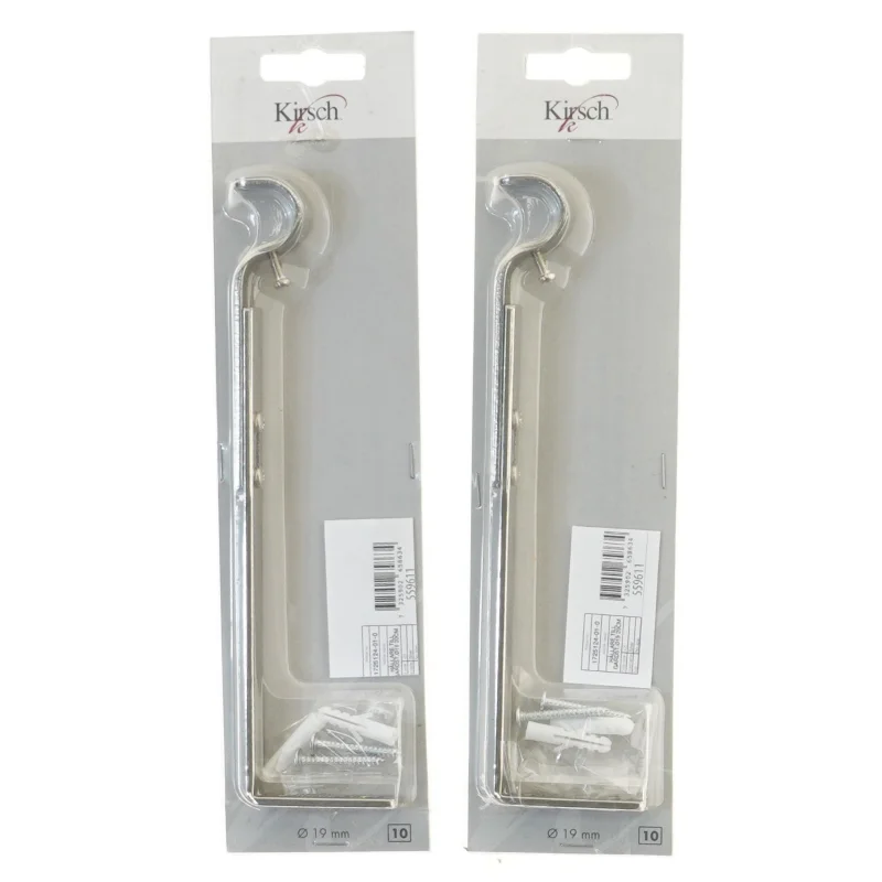 Holdere til gardinstang fra Kirsch (str. 21 cm)