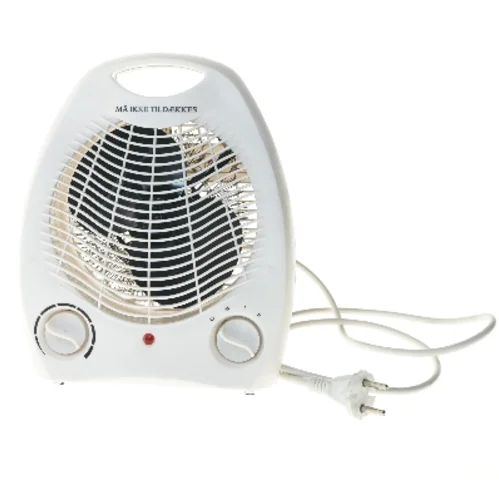 Elektrisk varmeblæser (str. 27 cm)