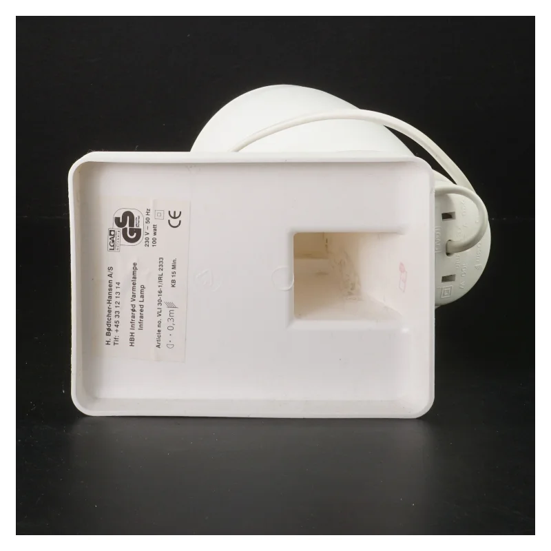 Infrarød varmelampe fra Hbh (str. 25x15x11 cm)