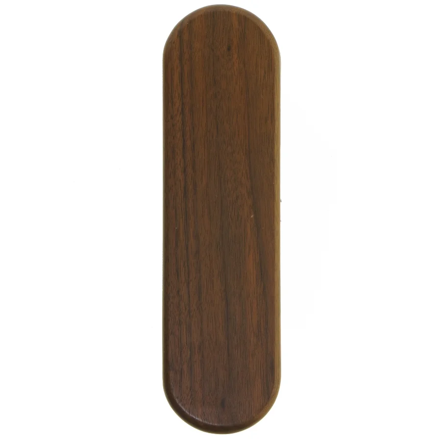 Ur og fyldpen i træ etui fra Quartz (str. Ø. 3,4 cm)