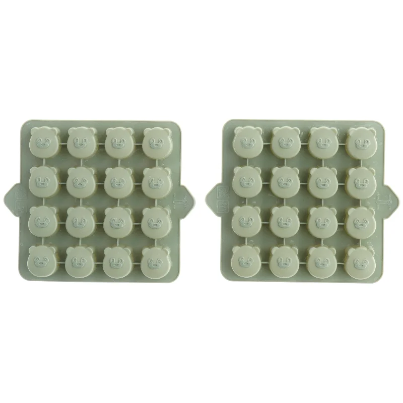 Isterningebakker med bamseform fra Nuuroo (str. 15 x 15 cm)